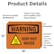 Signmission Hot Surface Sign, 12 in H x 18 in W, Vinyl Decal, Very Hot Water With Symbol OS-2PACK-WS-D-1218-L-12449 - alternate 6